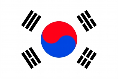 Bandera Corea del Sur