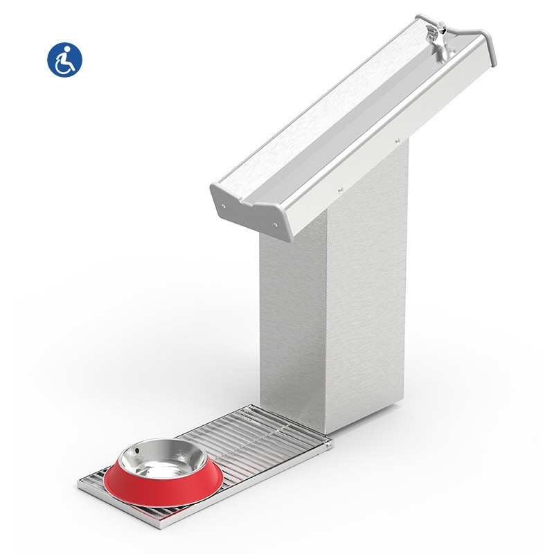 81275 FUENTE INOX CANINA MOD.CASCADA